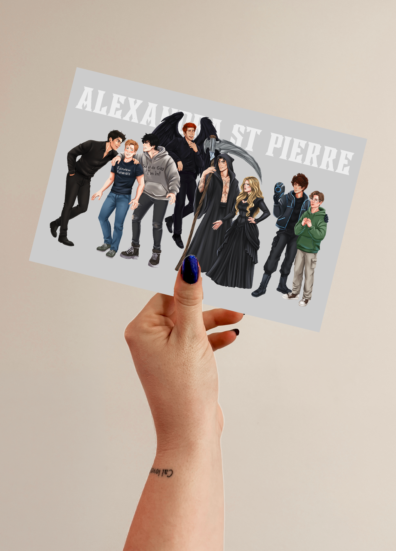 DIGITAL PRINT - GROUP SHOT - ALEXANDRA ST PIERRE UNIVERSE