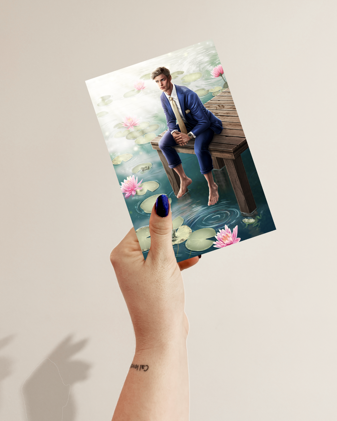 DIGITAL PRINT - NEUROVANCE - SEBASTIAN AT THE POND